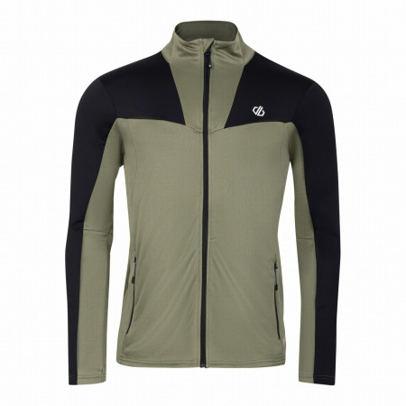 Herren-Sweatshirt Dare 2b Substratum III Core Stretch grün/schwarz OlvneGrn/Blk