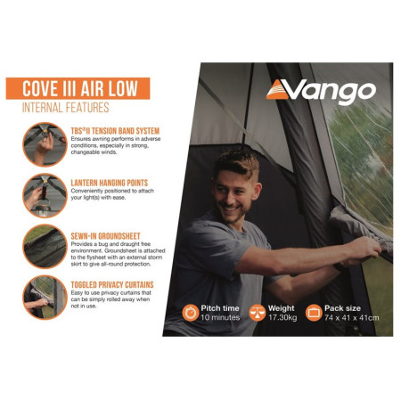 Vorzelt Vango Cove III Air Low