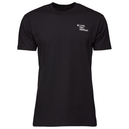 Herren-T-Shirt Black Diamond Ski Mountaineering Tee schwarz Black