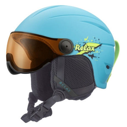 Kinder Skihelm Relax Twister Visor