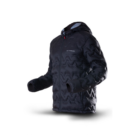 Herren-Winterjacke Trimm Trock schwarz black/light grey