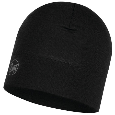 Mütze Buff MW Merino Wool Hat schwarz SolidBlack