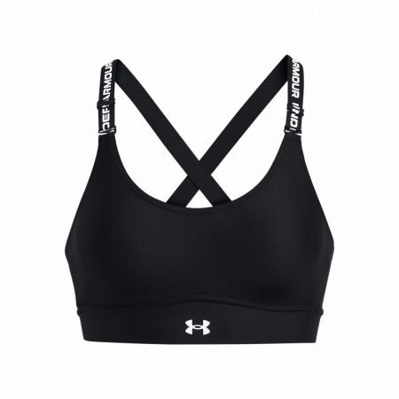 Büstenhalter Under Armour Infinity Mid 2.0 Bra schwarz/weiß Black/White