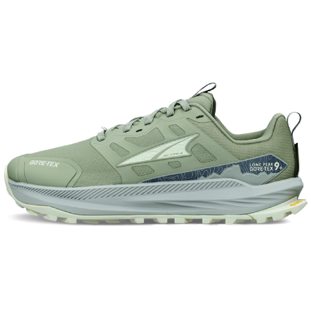 Damen Laufschuhe Altra Lone Peak 9+ GTX grün Dusty Olive