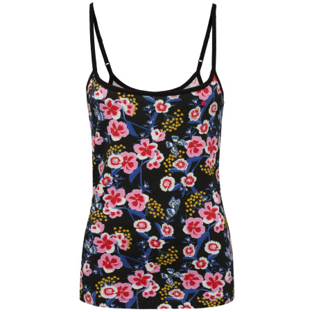Damenunterhemd Loap Abesis schwarz/rosa Black