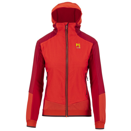 Damen-Winterjacke Karpos Alagna Plus Evo W Jacket rot Poinsettia/Jester Red