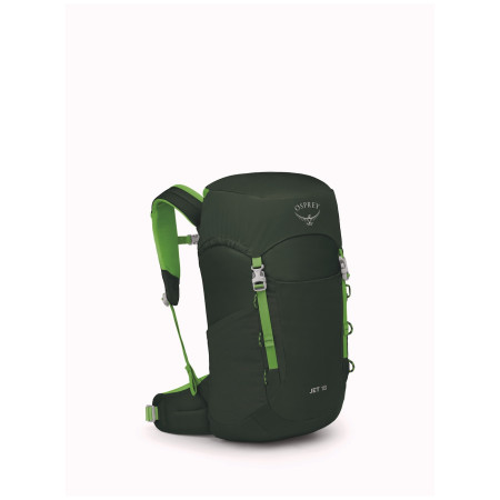 Kinderrucksack Osprey Jet 18 grün green canopy/limeline green