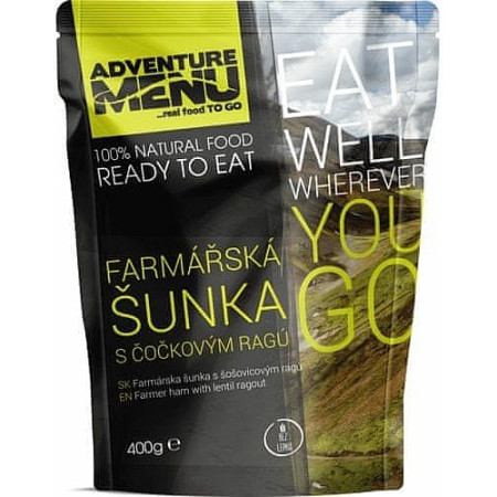 Fertigessen Adventure Menu Bauernschinken mit Linsenragout 400g