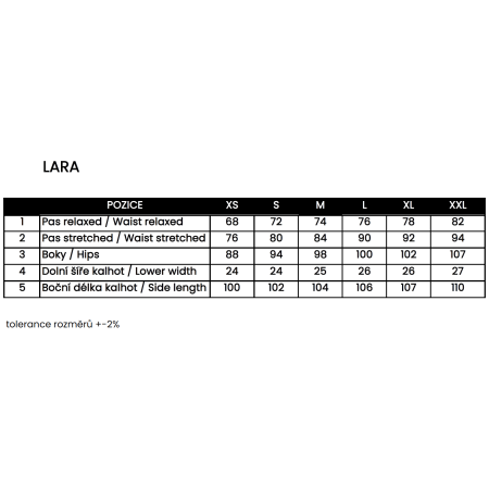 Damen-Skihose Trimm Lara