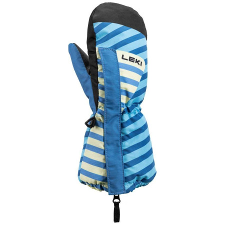 Kinderhandschuhe Leki Little Paw Mitt Long blau/schwarz brightblue