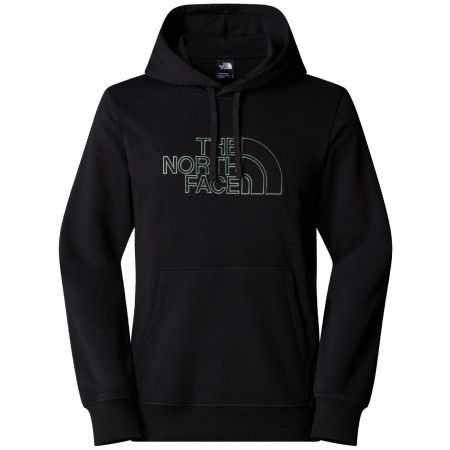 Herren-Sweatshirt The North Face Drew Peak Light Hoodie schwarz/grün Tnf Black/Duck Green