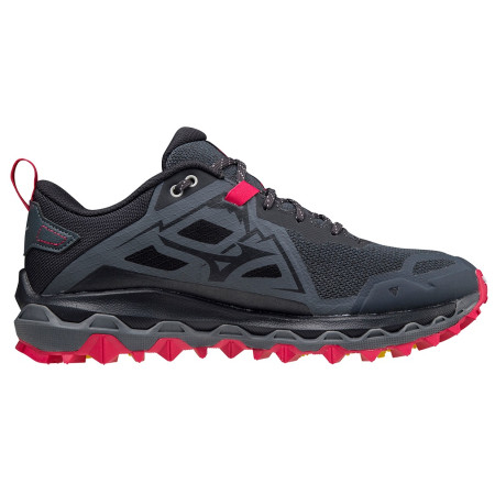 Damenschuhe Mizuno Wave Mujin 8 schwarz Turbulence/Obsidian/Rose Red