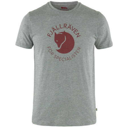 Herren-T-Shirt Fjällräven Fox T-shirt M grau Grey Melange