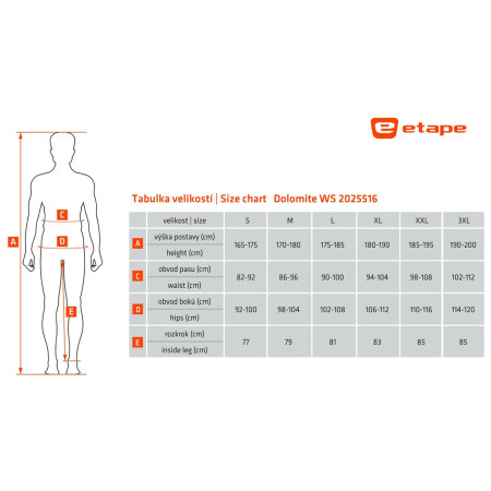 Herrenhose Etape Dolomite WS