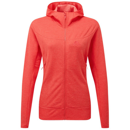 Damen Funktions-Sweatshirt Mountain Equipment Apiro Hooded Jacket Women's rot Hibiscus