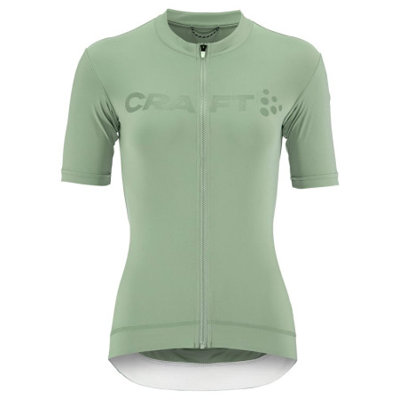 Damen-Radtrikot Craft W Endur Logo hellgrün Glacial