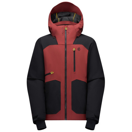 Herrenjacke Dare 2b Baseplate IV Jacket rot Black/RustRd