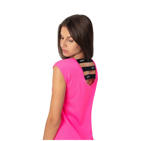 Damenkleid Drexiss Pink/Black Coolmax