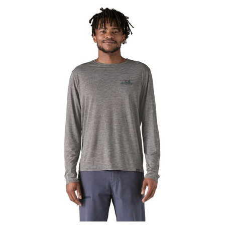 Herren-T-Shirt Patagonia M's L/S Cap Cool Daily Graphic Shirt
