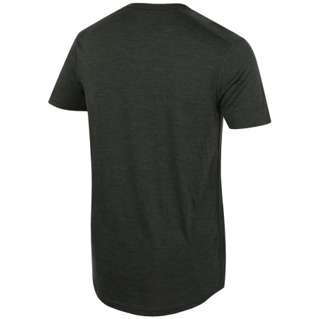 Herren-T-Shirt Zulu Merino Quest 160 Short Comfy