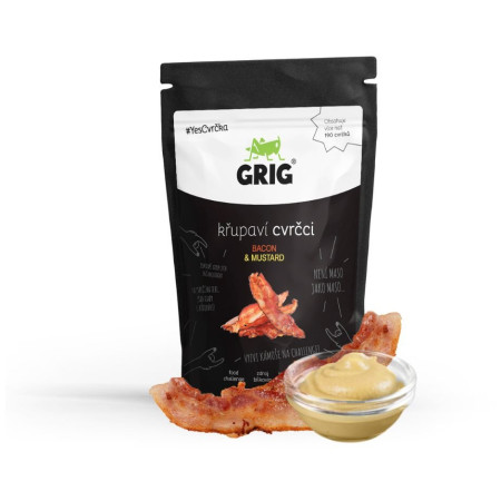 Essbare Grillen Grig Bacon & Mustard