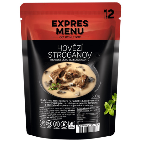 Fertigessen Expres menu Beef Stroganoff 600 g