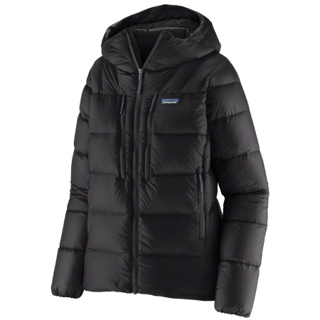 Damen Daunenjacke Patagonia Fitz Roy Down Hoody schwarz Black