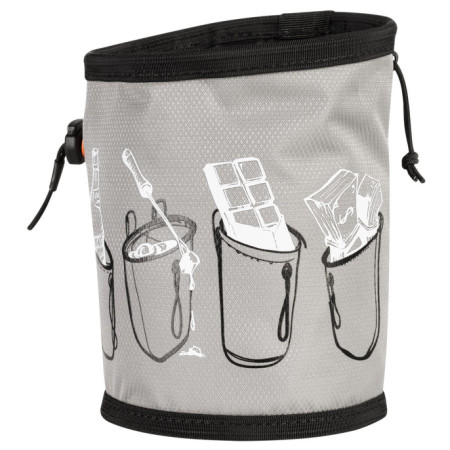 Kreidebeutel Mammut Gym Print Chalk Bag grau 0818 - granit
