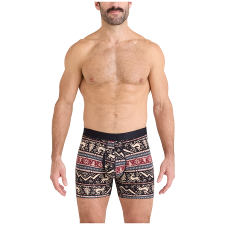 Herren-Boxershorts Saxx Droptemp Cooling Cotton Boxer Brf Fl 2Pk