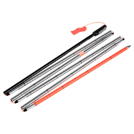 Lawinensonde Mammut Probe 240 speed lock schwarz/orange vibrant orange