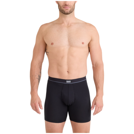 Herren-Boxershorts Saxx Essential Cotton Boxer Brief Fly