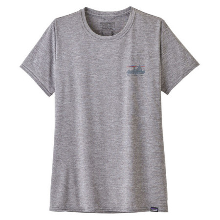 Damen-T-Shirt Patagonia W's Cap Cool Daily Graphic Shirt grau '73 Skyline: Feather Grey