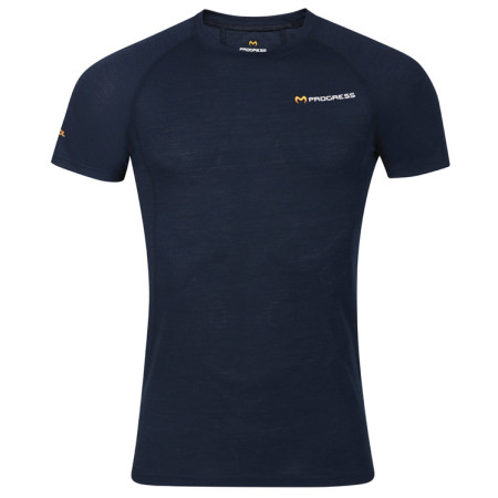 Herren-Funktionsshirt Progress MA NKR 125 schwarz/blau černo-modrá