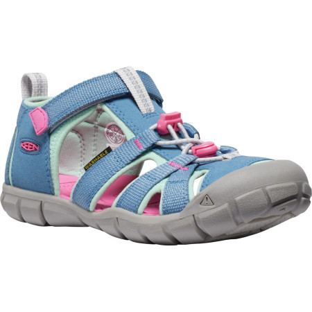 Kindersandalen Keen Seacamp II CNX JR blau/rosa coronet blue/hot pink