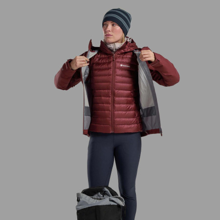 Damen-Winterjacke Montane Anti Freeze Hoodie