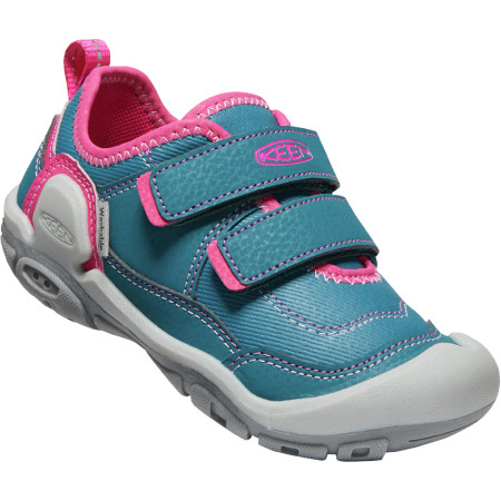 Kinderschuhe Keen Knotch Hollow Ds Children blau/rosa blue coral/pink peacock