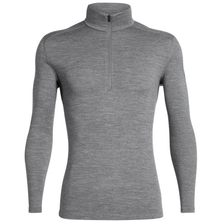 Herren-T-Shirt Icebreaker Mens 260 Tech LS Half Zip grau GritstoneHthr