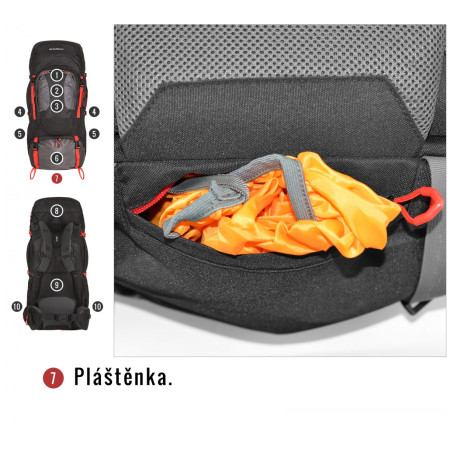 Rucksack Husky Samont 60+10 L