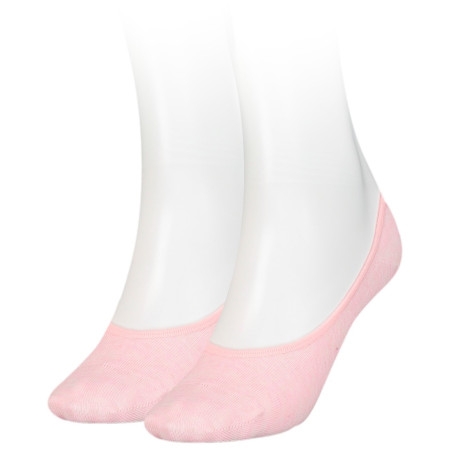 Damensocken Puma Women Footie 2P rosa light pink
