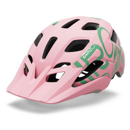 Kinder Fahrradhelm Giro Tremor Child rosa/grün Mat Endless Green