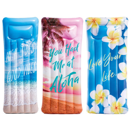 Aufblasbare Luftmatratze Intex Tropical Island Mats 58772EU