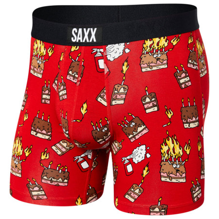 Boxershorts Saxx Vibe Super Soft BB rot FireUp/Red