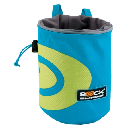 Kreidebeutel Rock Empire Chalk Bag Spiral blau/grün Cyan