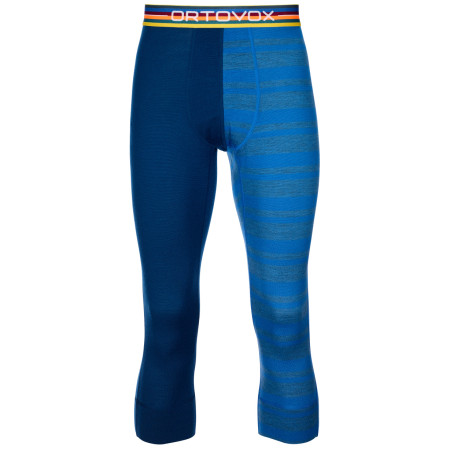 Herren 3/4 Unterhose Ortovox 185 Rock'N'Wool Short Pants blau JustBlue
