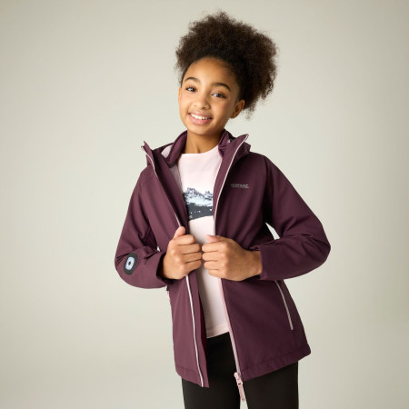 Mädchen-Winterjacke Regatta Girls Trekktain 3-in-1 II FigPowLilac