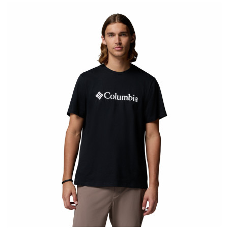 Herren-T-Shirt Columbia CSC Basic Logo™ Tee schwarz Black, Gem Columbia