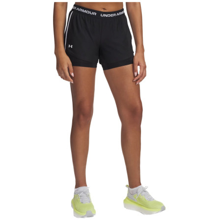Damenshorts Under Armour Tech Play Up 2in1 Shorts schwarz