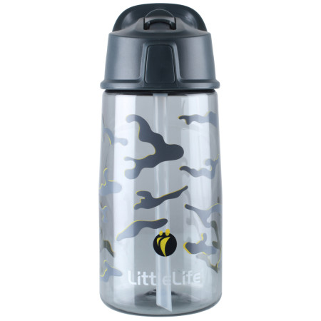 Kindertrinkflasche LittleLife Water Bottle 550 ml schwarz camo