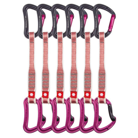 Express-Set Ocún Raven Qd Zoom 20 Cm 6-Pack rosa Pink