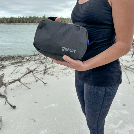 Campingdusche GoSun Spray mit Pumpe 12V + Power